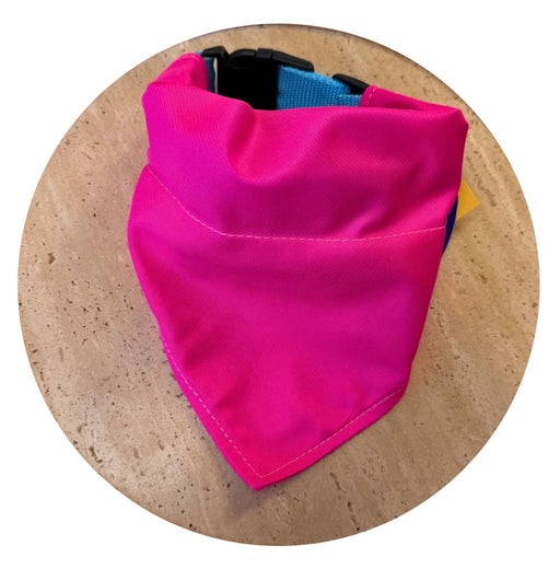 Hi Vis Pet Bandanas Bandanas Just 4 Pets M Pink 