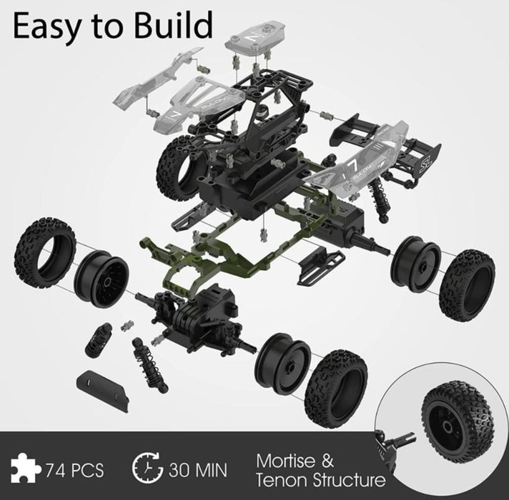Stem Remote Control Car Building Kit for Kids & Adults steam Sulong 