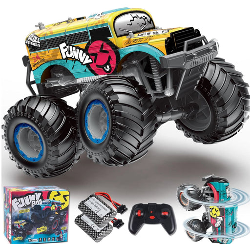 Monster Truck Stunt Car RC CAR Techoutlet 