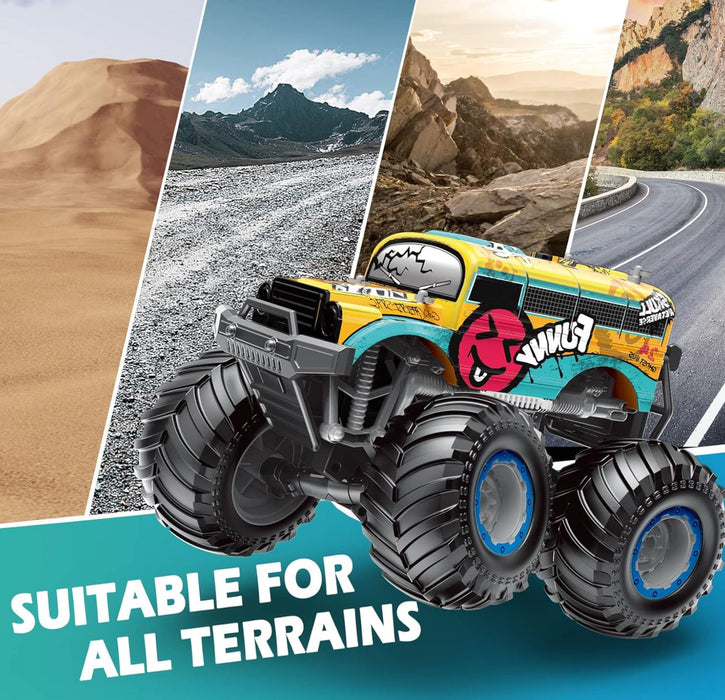 Monster Truck Stunt Car RC CAR Techoutlet 