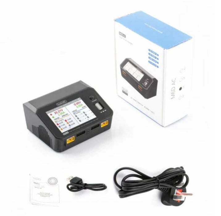 ToolKitRC M6DAC LiPO Charger Discharger Dual Smart 200W AC 700W charger Toolkit 