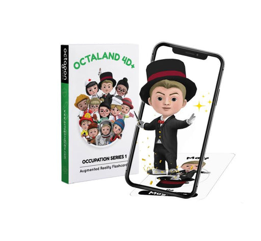 Octaland 4D+ Augmented Reality Alphabet Cards Techoutlet 