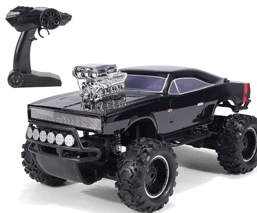 RC Sand Monster Big Rechargeable 1:10 Sand Monster Truck RC CAR Techoutlet Black 