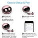 Padmate X12 True Wireless In-Ear Headphones PINK EARBUDS PAMU 