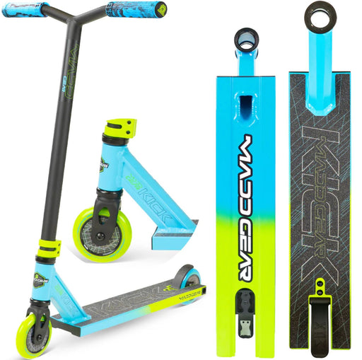 Madd Gear Kick Pro-X Scooter - Blue / Green Scooter Madd Gear 