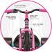 Madd Gear Mini Drift - Pink / Teal Drift Bike Madd Gear 