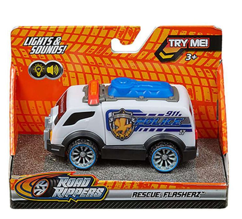 Road Rippers Rescue Flasherz 5" Nikko Police 911 