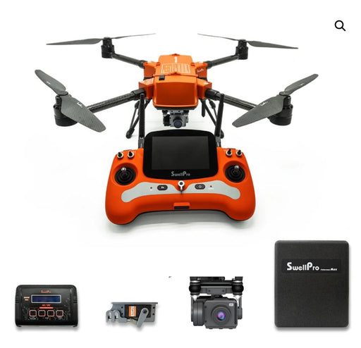 Fisherman Max with dual mechanical release and 4K Camera Fishing Drone Swellpro 