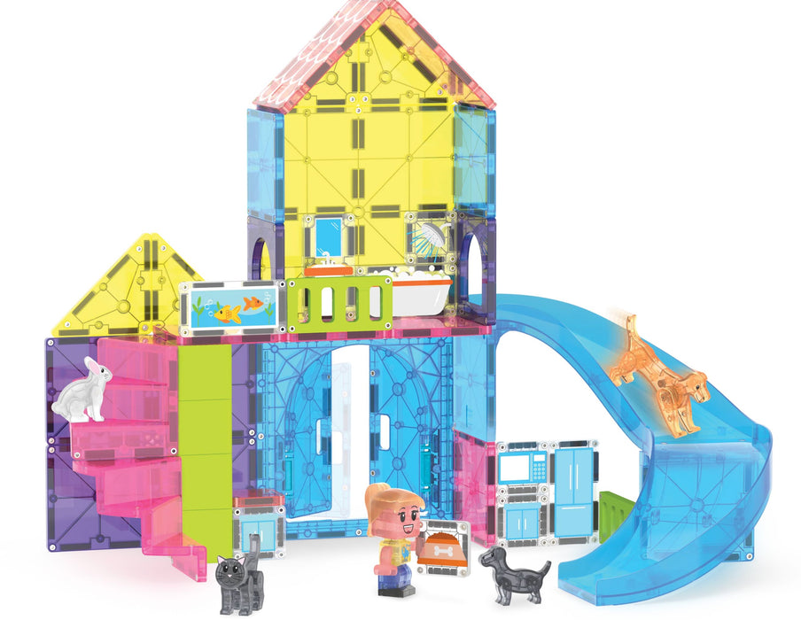 Magna-Tiles Pet Playhouse 50 Pieces Micromags Micromags 