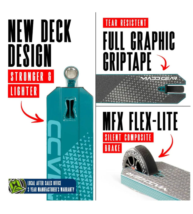 Madd Gear Viral KAOS Scooter - Denim Scooter Madd Gear 