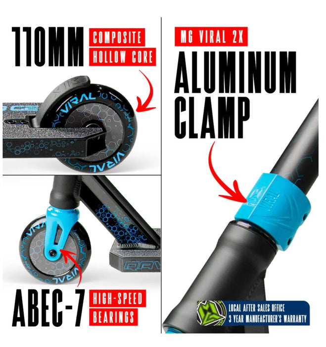 Madd Gear Viral RAVE Scooter - Velocity Scooter Madd Gear 