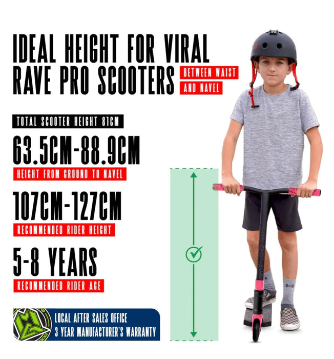 Madd Gear Viral RAVE Scooter - Melon Scooter Madd Gear 