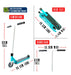 Madd Gear Viral PURGE Scooter - Aqua Scooter Madd Gear 