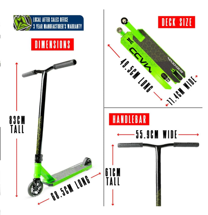 Madd Gear Viral PURGE Scooter - Jade Scooter Madd Gear 