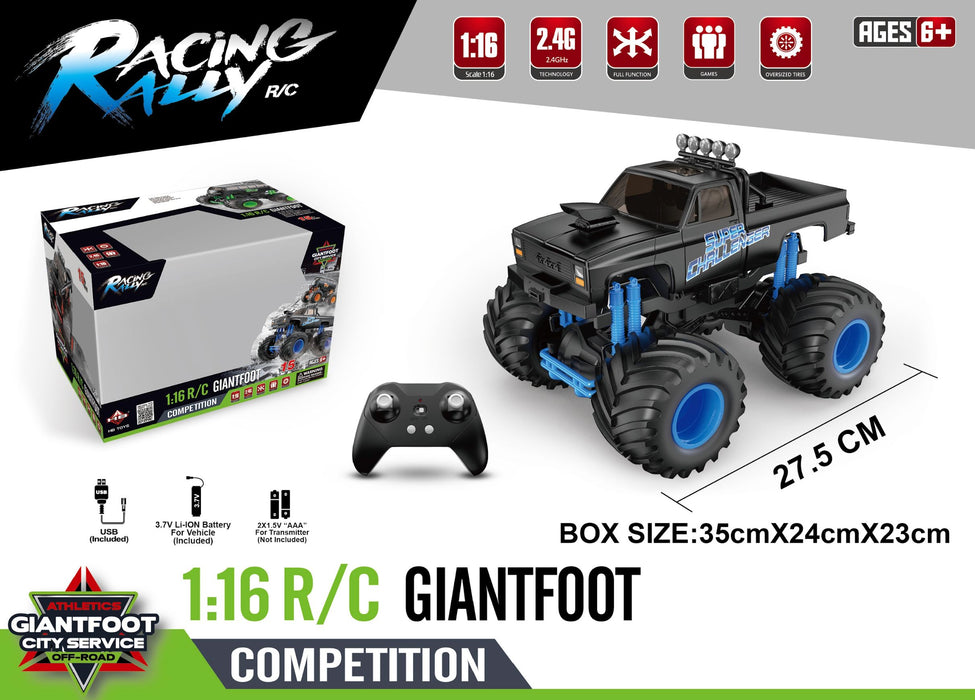 Racing Rally GiantFoot RC CAR RACING RALLY 