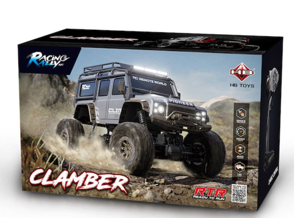 Racing Rally 1:10 Remote Control Clamber Truck Toy Cars RACING RALLY 