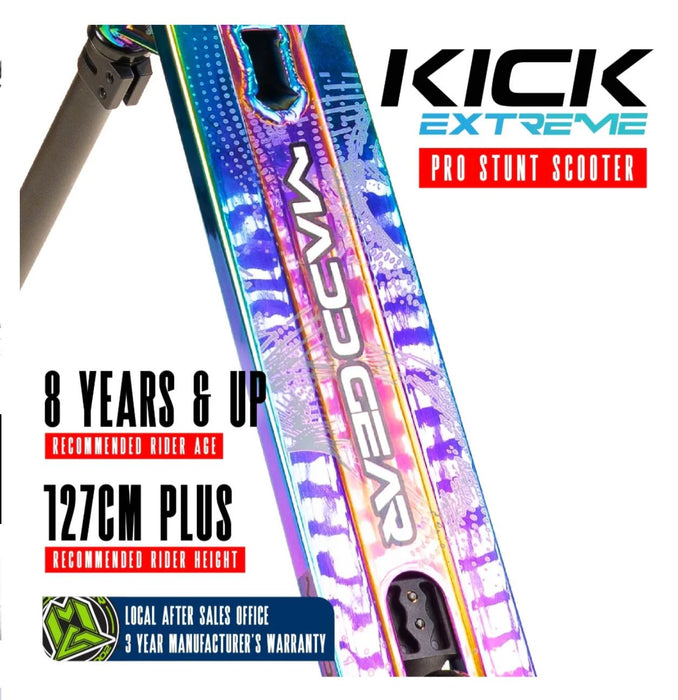 Madd Gear Kick EXTREME Scooter Neochrome Scooter Madd Gear 