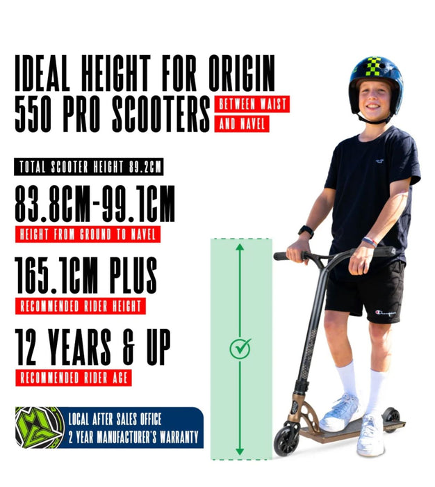 MADD GEAR ORIGIN 550 SCOOTER RUSTY COPPER Scooter Madd Gear 