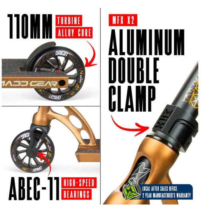 MADD GEAR ORIGIN 550 SCOOTER RUSTY COPPER Scooter Madd Gear 
