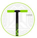 MADD HATTER POGO STICK GREEN / BLACK POGO STICK Madd Gear 
