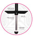 MADD HATTER POGO STICK PINK / BLACK POGO STICK Madd Gear 