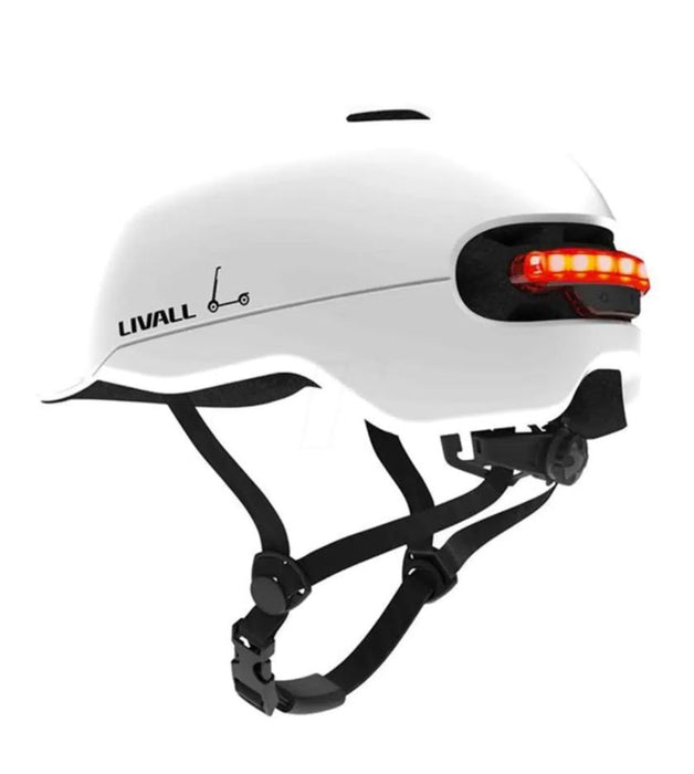Livall C20 Smart Helmet - Large Livall White 