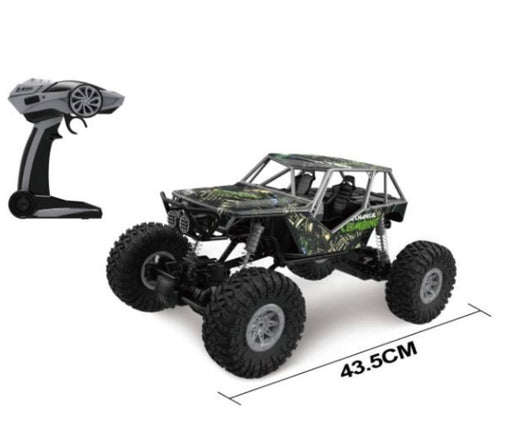 Racing Rally 1:10 Remote Control Rock Crawler Off Roader Toy Cars RACING RALLY Green 