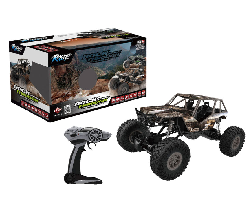 Racing Rally 1:10 Remote Control Rock Crawler Off Roader Toy Cars RACING RALLY 