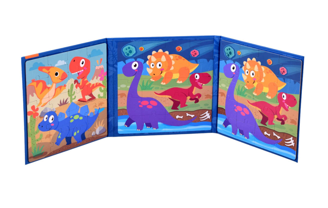 Dinosaur Magnetic Puzzle game Toy 