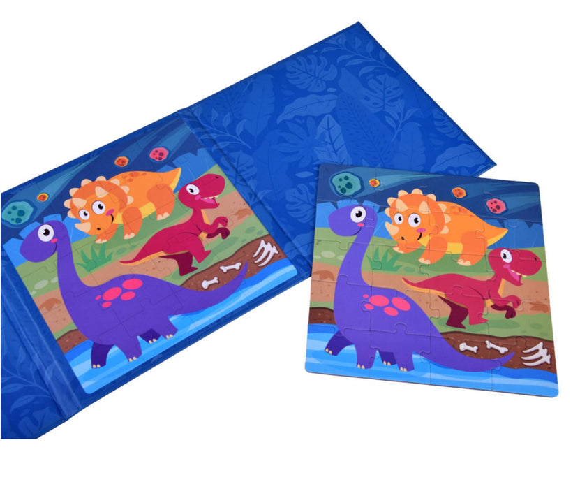 Dinosaur Magnetic Puzzle game Toy 