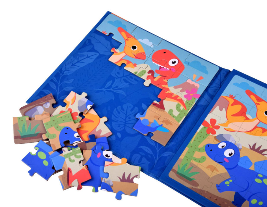 Dinosaur Magnetic Puzzle game Toy 