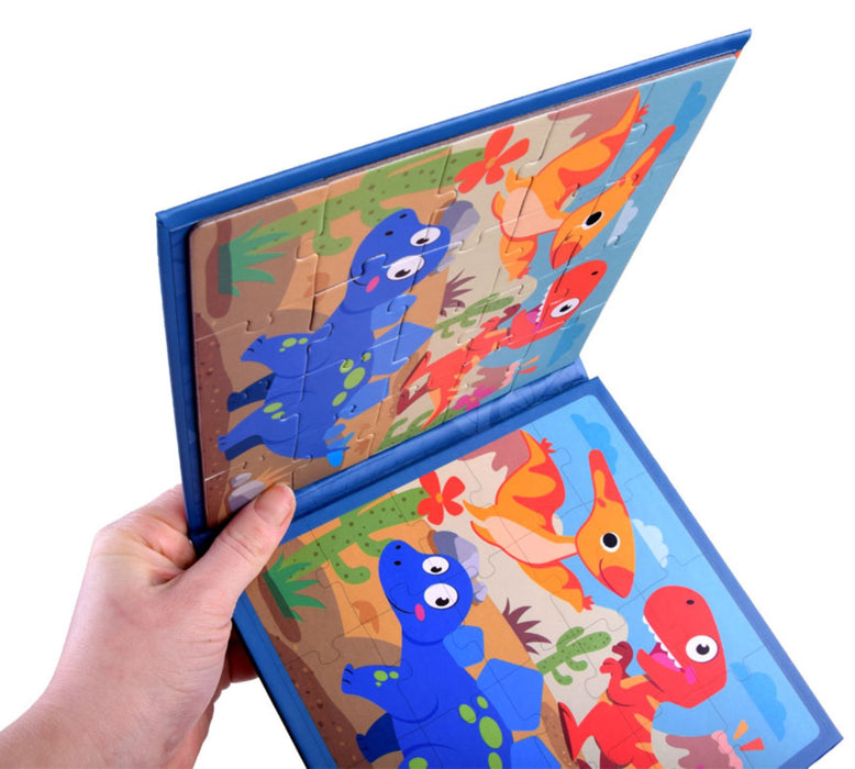 Dinosaur Magnetic Puzzle game Toy 