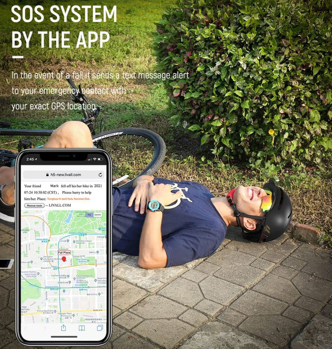 Cycling Bundle - Helmet + Segway Lock + Phone Holder Livall 