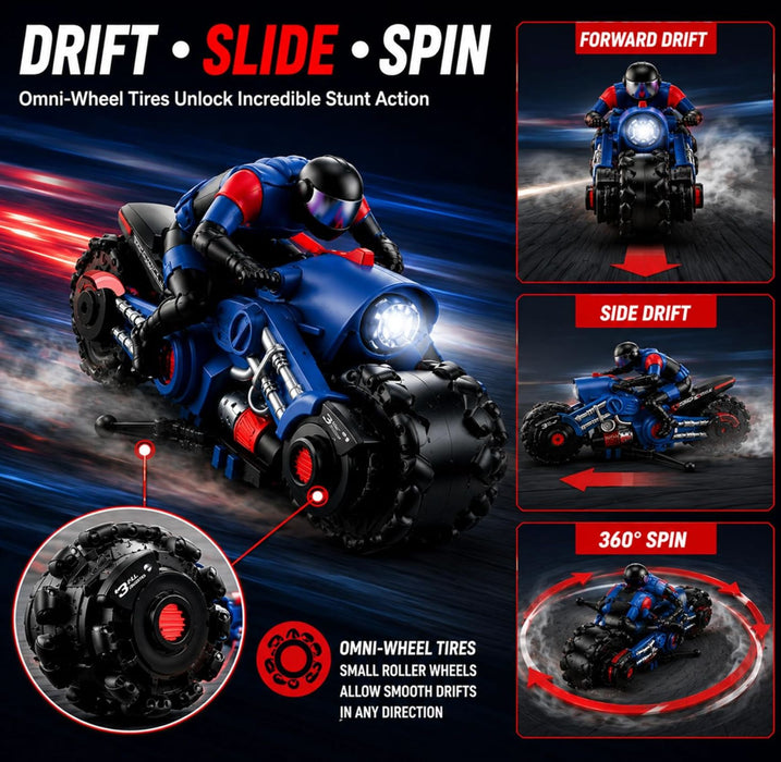Stunt Motorbike Toy Cars Tech Outlet 