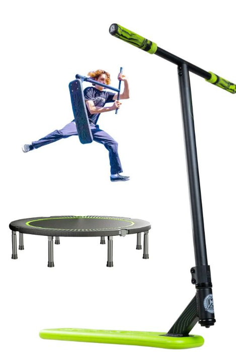 MADD GEAR BOUNCE TRAMPOLINE SCOOTER BLACK / BLACK Scooter Madd Gear 