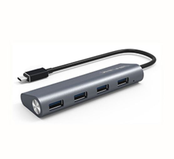 Smart Hub SuperSpeed USB-C to USB 3.0 4-Port Aluminum HUB smarthub smart hub 