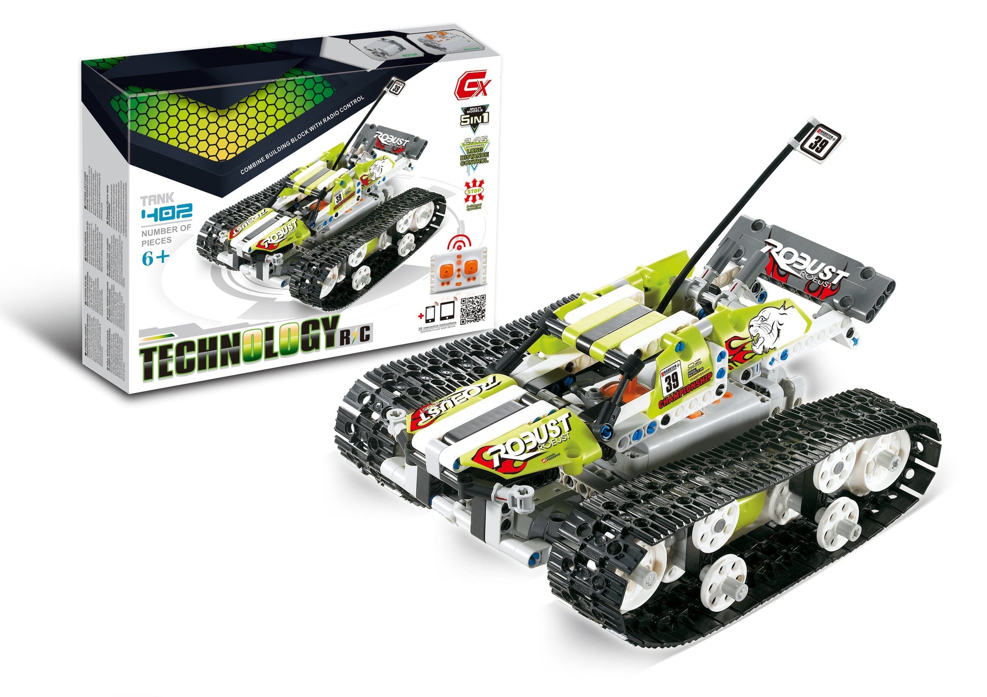 5 in 1 Buildup Remote Control Car & Robot — Techoutlet