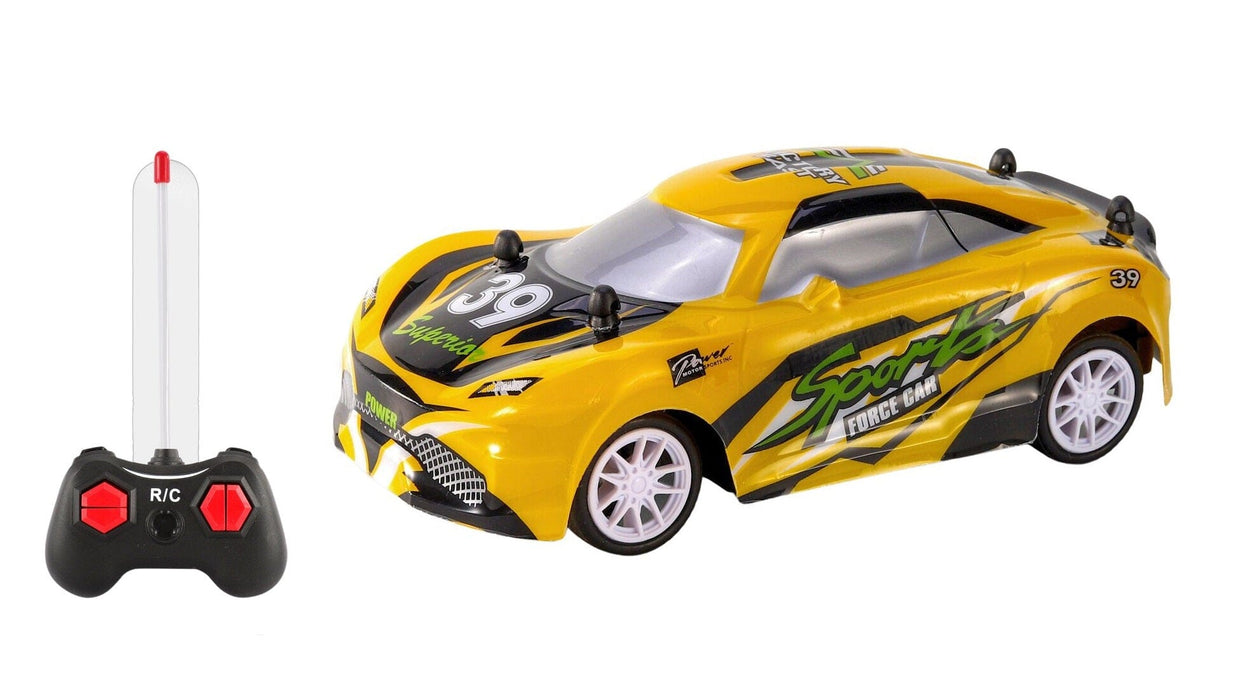 1: 28 Four-Way PVC Car Shell Light Remote Control Car (3 Mixed Colours) RC CAR Techoutlet Yellow 