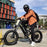 Youken Electric Street Bike Black/ Brown seat 350W - ex Demo model Techoutlet 