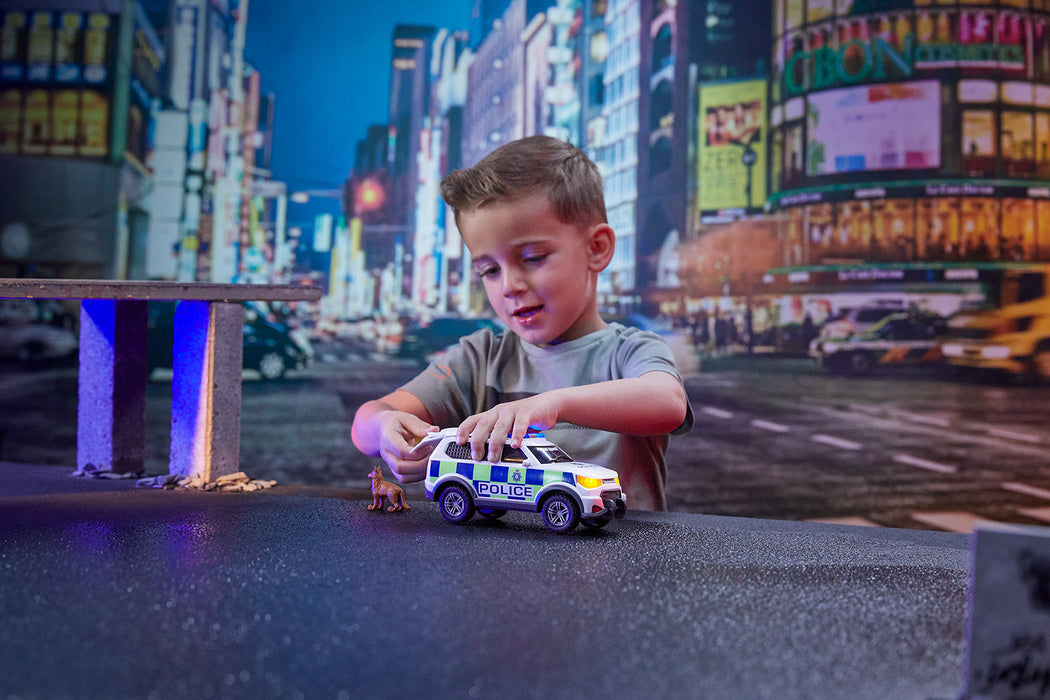 Nikko City Service Fleet Police SUV with Dog Nikko 