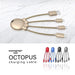 Xoopar Metallic Octopus : All-in-One USB Charging Cable to fit all phone types 12 month warranty applies Xoopar 