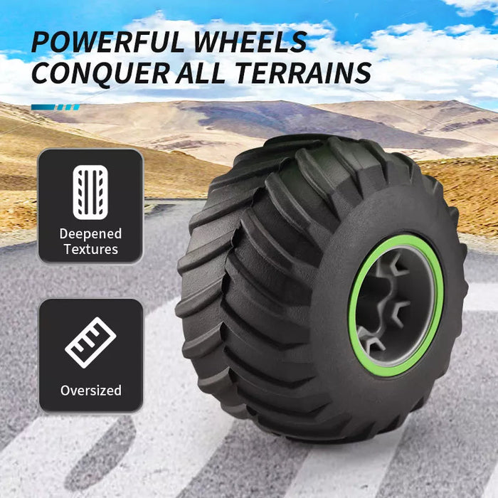 2.4G 1:16 large-wheel cross-country White Smash & Bash! (including battery) 3 month warranty applies Tech Outlet 