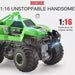 Copy of 2.4G 1:16 large-wheel cross-country Green Smash & Bash! (including battery) 3 month warranty applies Tech Outlet 