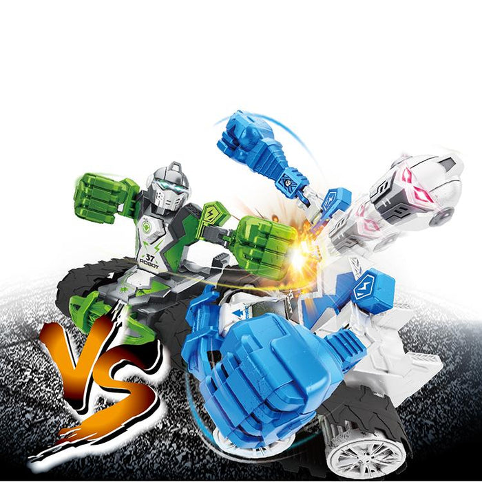 Boxing RC Robots with Tracks (two robots in pack) 3 month warranty applies Tech Outlet 