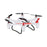 WL Toys Q282G Spaceship Drone with HD Camera 3 month warranty applies Tech Outlet 