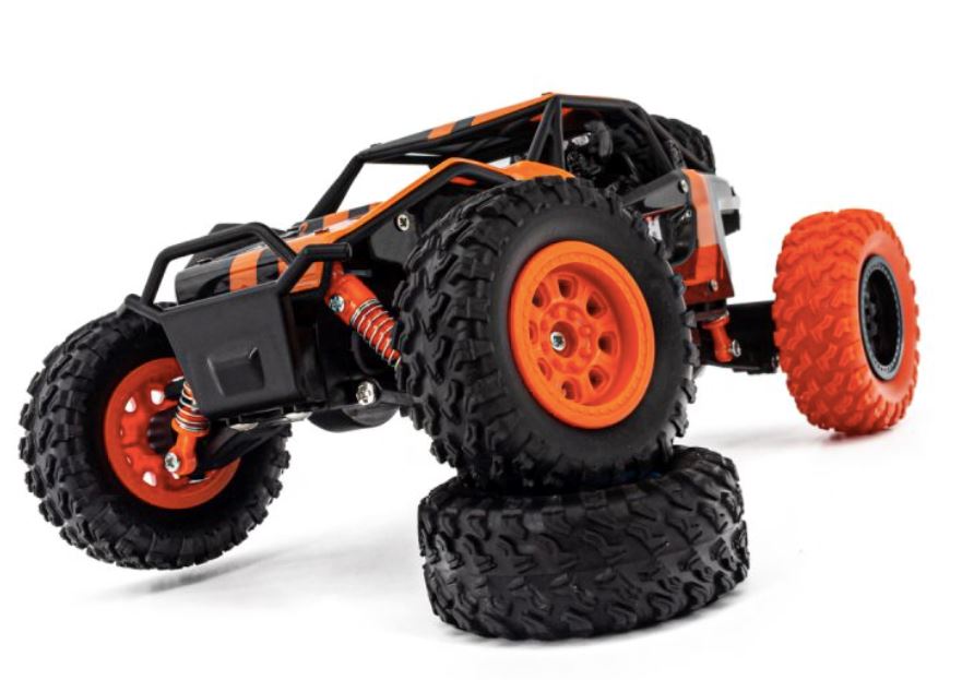 Electric Desert Truck RC Off Roader Black/Orange Tech Outlet 