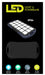 LED Outdoor Water resistant Powerbank & High Power LED Light 6 month warranty applies JCMatthew 