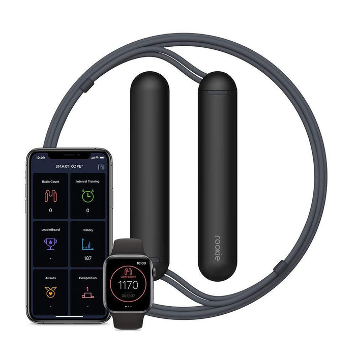 Smart rope ROOKIE - Connected Smart Jump Rope - with Jump Count & Calorie Burn 12 month warranty applies Tangram 