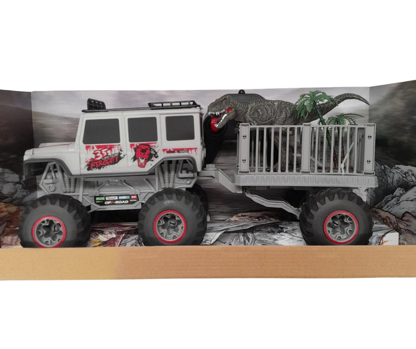 Large Wheeled Off Road Vehicle Grey With Tow Bar (TREX - Tree) Tech Outlet 