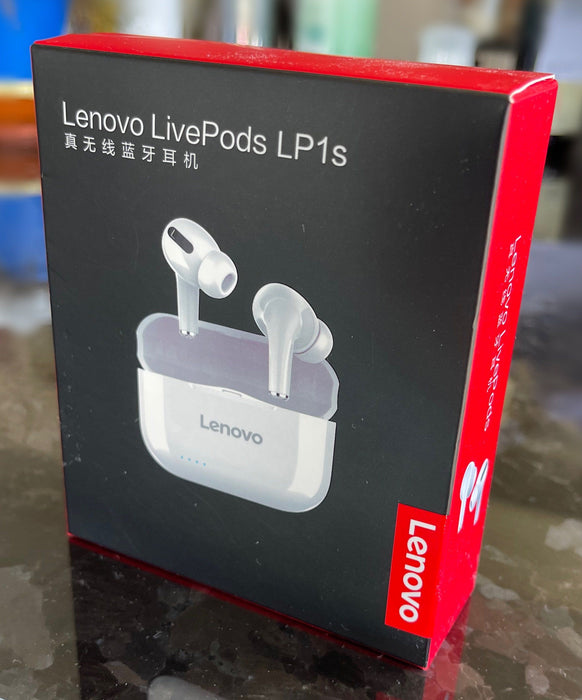 Lenovo P1S Earbuds - White 12 month warranty applies Lenovo 